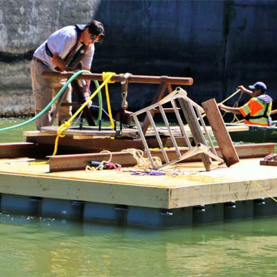 Floating Construction Platforms